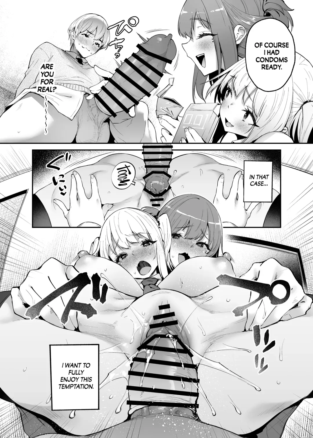 [Oohira Sunset] Boku to Kanojo to Kanojo no Haha to | Her, her Mom, and Me Fhentai - Page 23