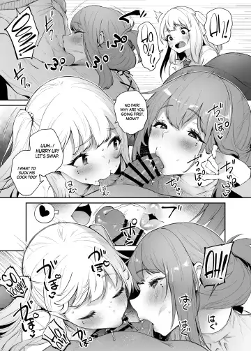 [Oohira Sunset] Boku to Kanojo to Kanojo no Haha to | Her, her Mom, and Me Fhentai - Page 12