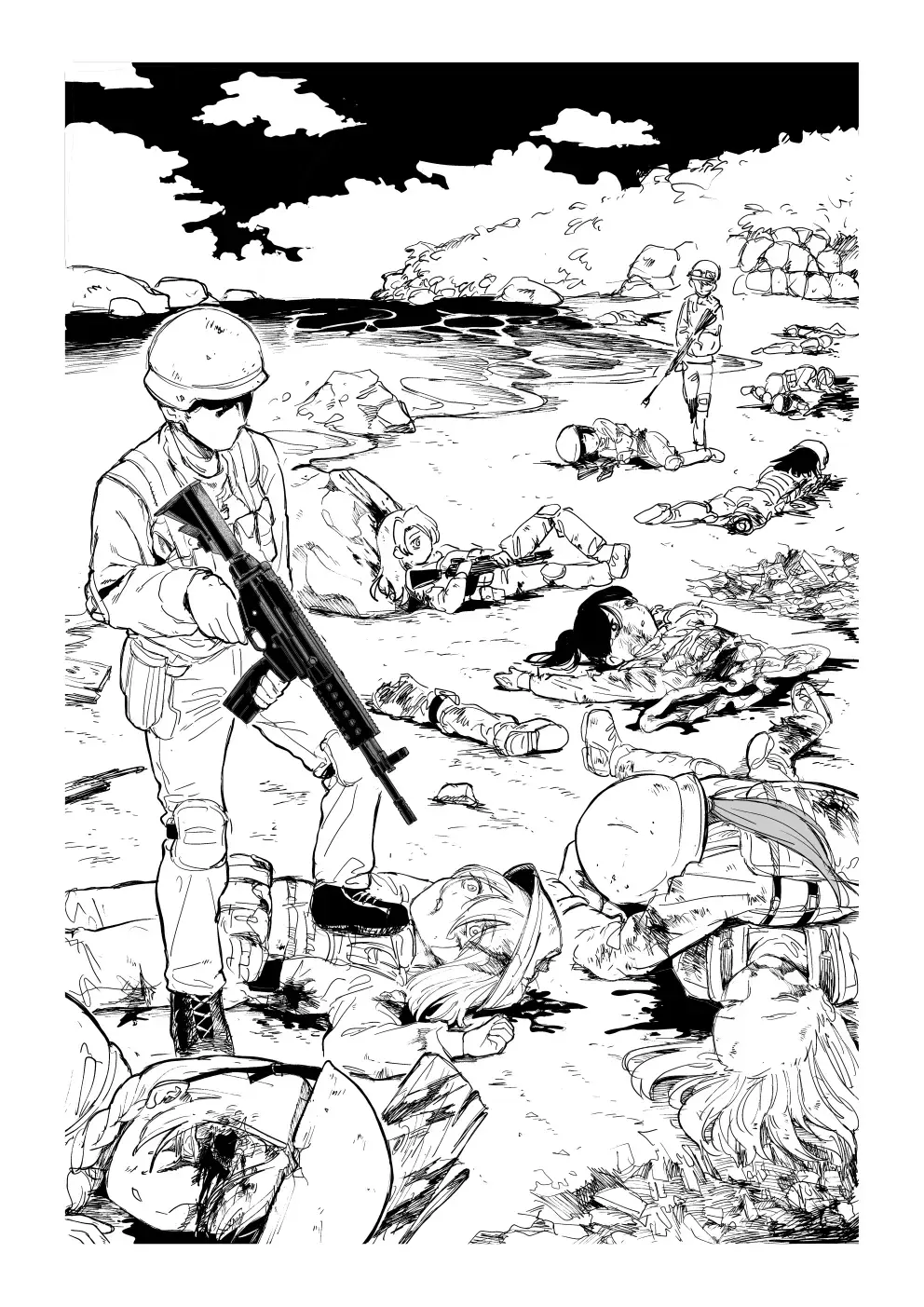 [Kubikiri] Fallen on the Battlefield - The Aftermath Fhentai.net - Page 1