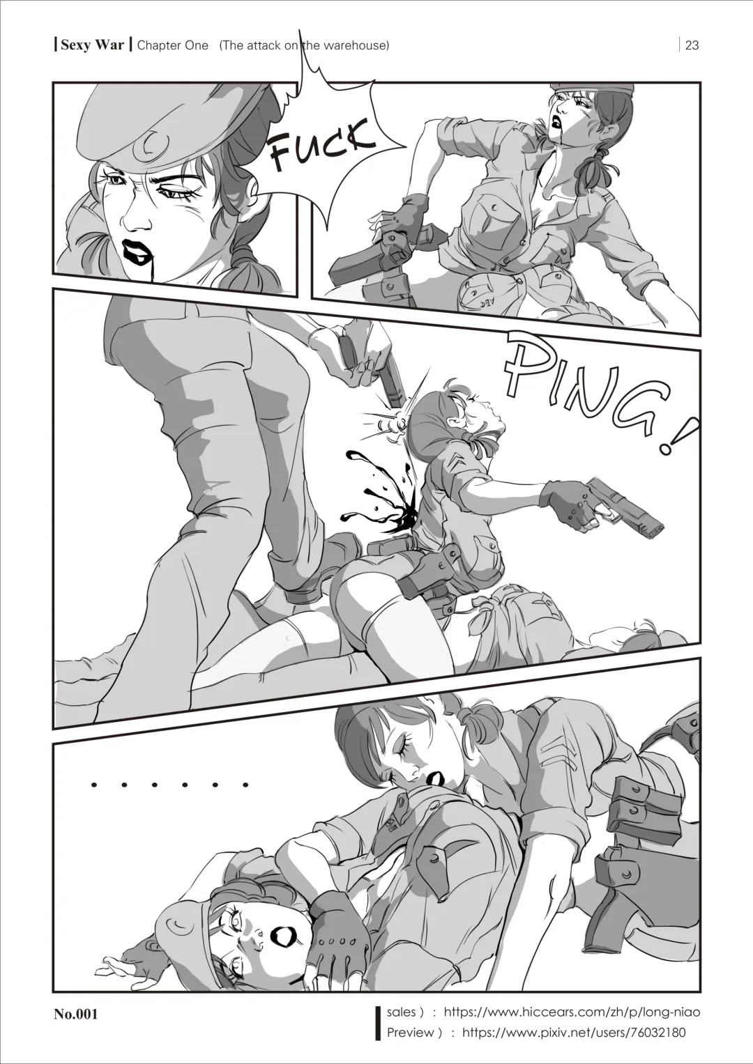 SEXY WAR I Warehouse attack Fhentai - Page 24