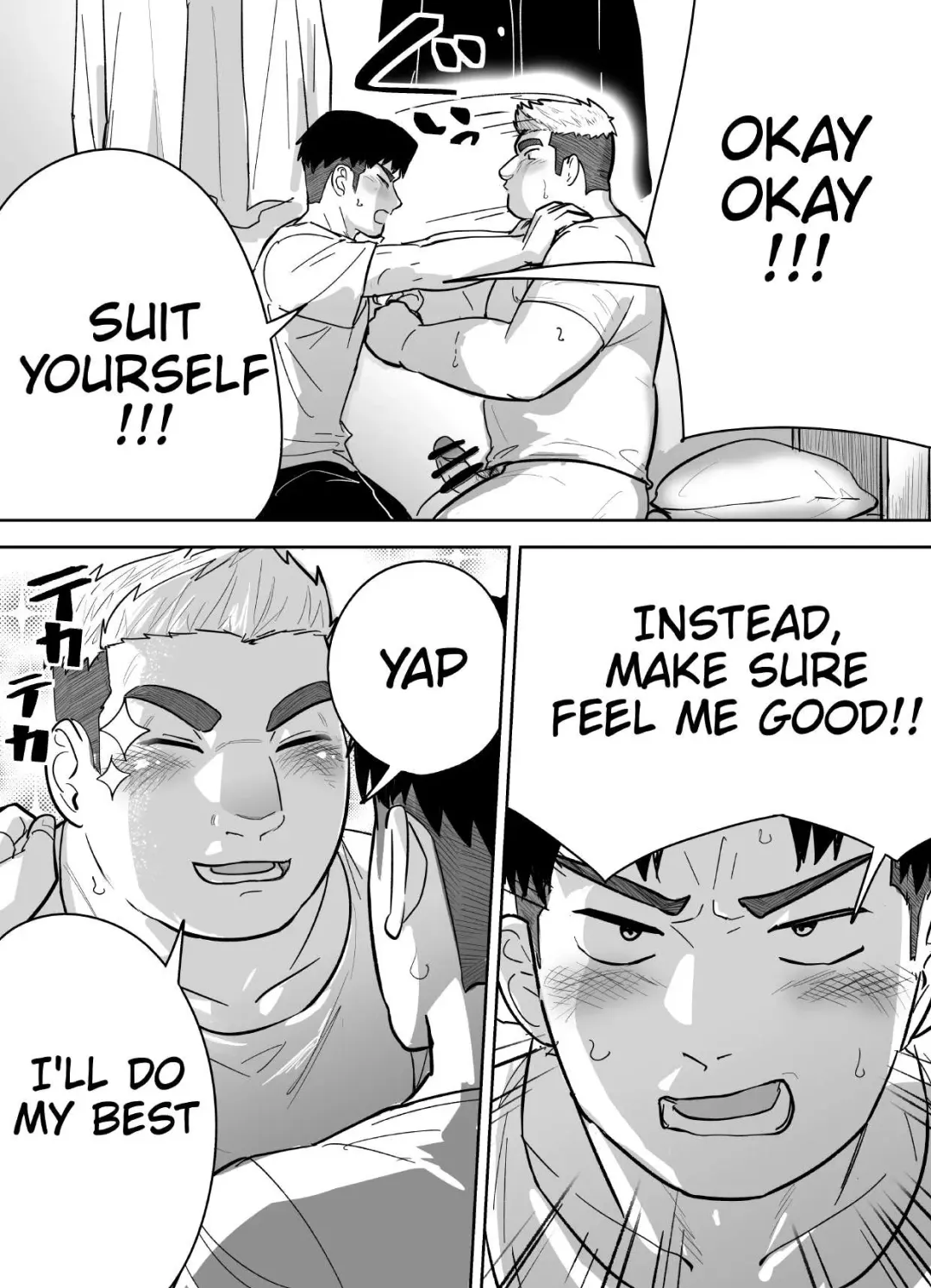 Kataomoi Shiteru Gachimuchi Doukyuusei ni Osowareru Hanashi | A story being attacked by the stocky classmate you have a crush on Fhentai - Page 23