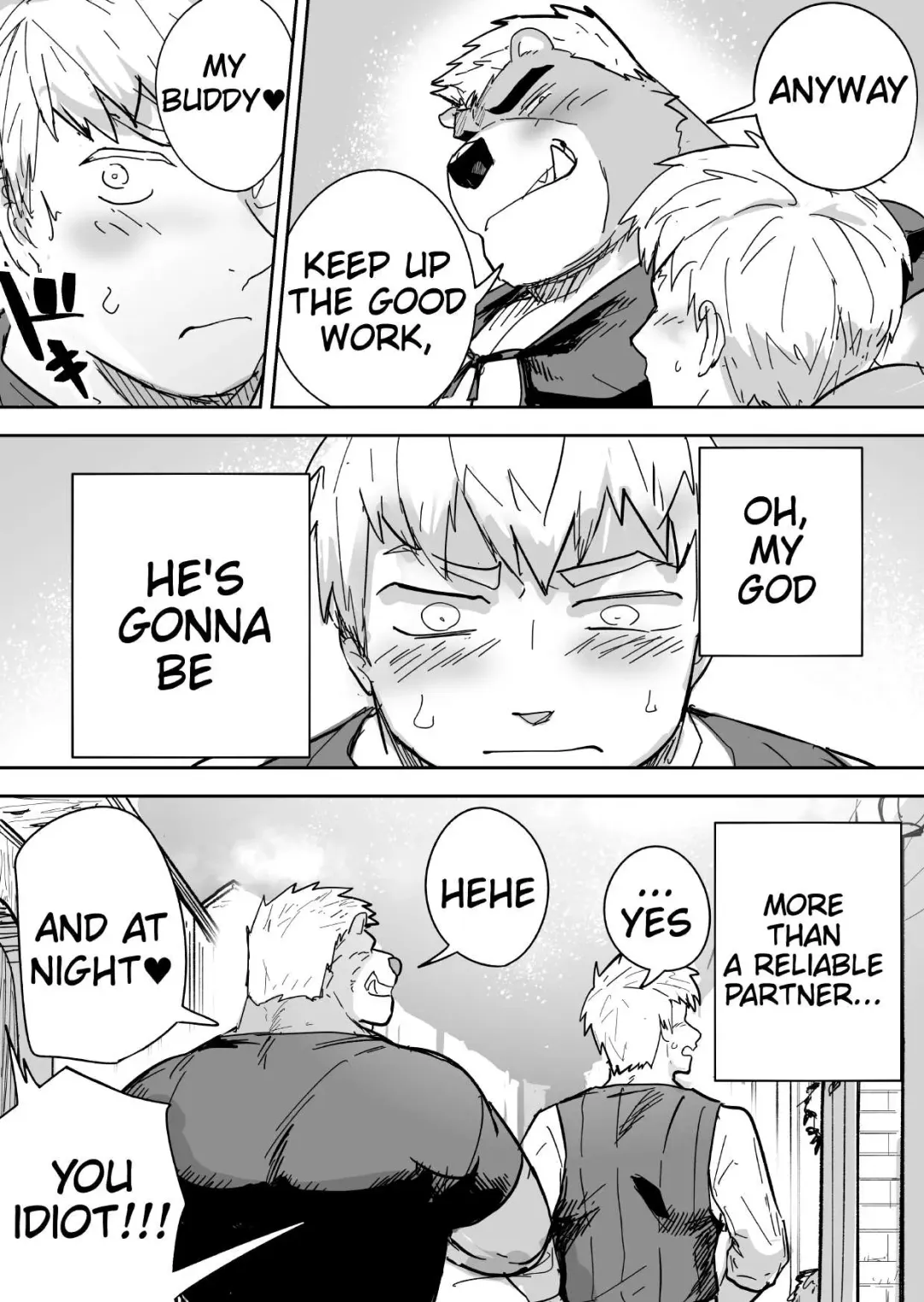 Aibou Gachimuchi Kemonohito Senshi to Aibou Ijou ni Naru Hanashi Fhentai - Page 34