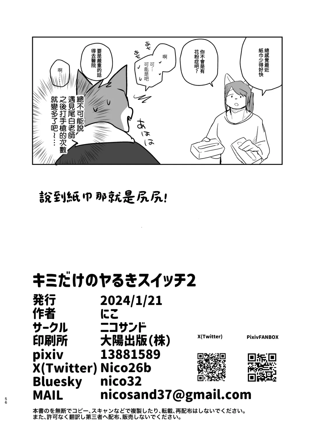 [Nico] Kimi dake no Yaruki Switch 2 | 專屬你的幹勁開關2 Fhentai - Page 55