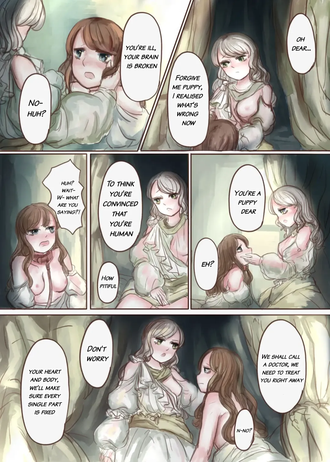 [Skylos] Kanemochi no Ojou-sama ga Dorei o Katte Wanko ni Kaizou suru Hon | The Wealthy Young Lady Who Bought A Slave And Turned Her Into A Puppy Fhentai - Page 14