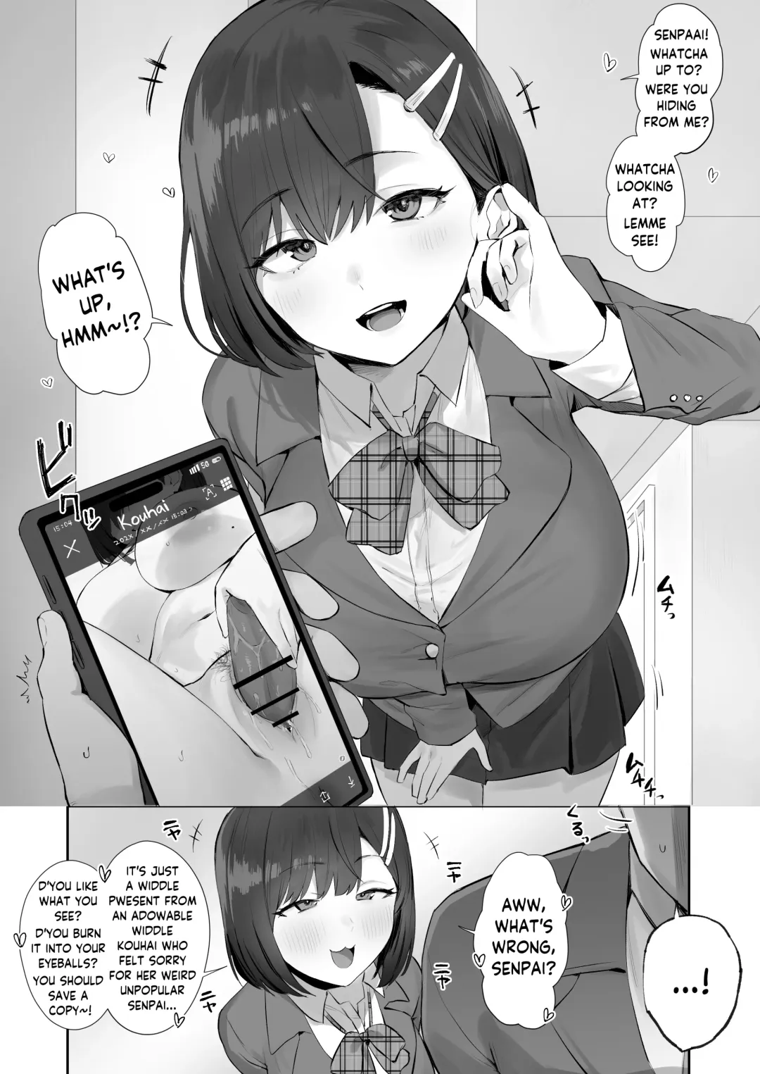 Read [Hotate-chan] Mukatsuku Kouhai no Taishohou | How to Deal with an Annoying Kouhai - Fhentai.net