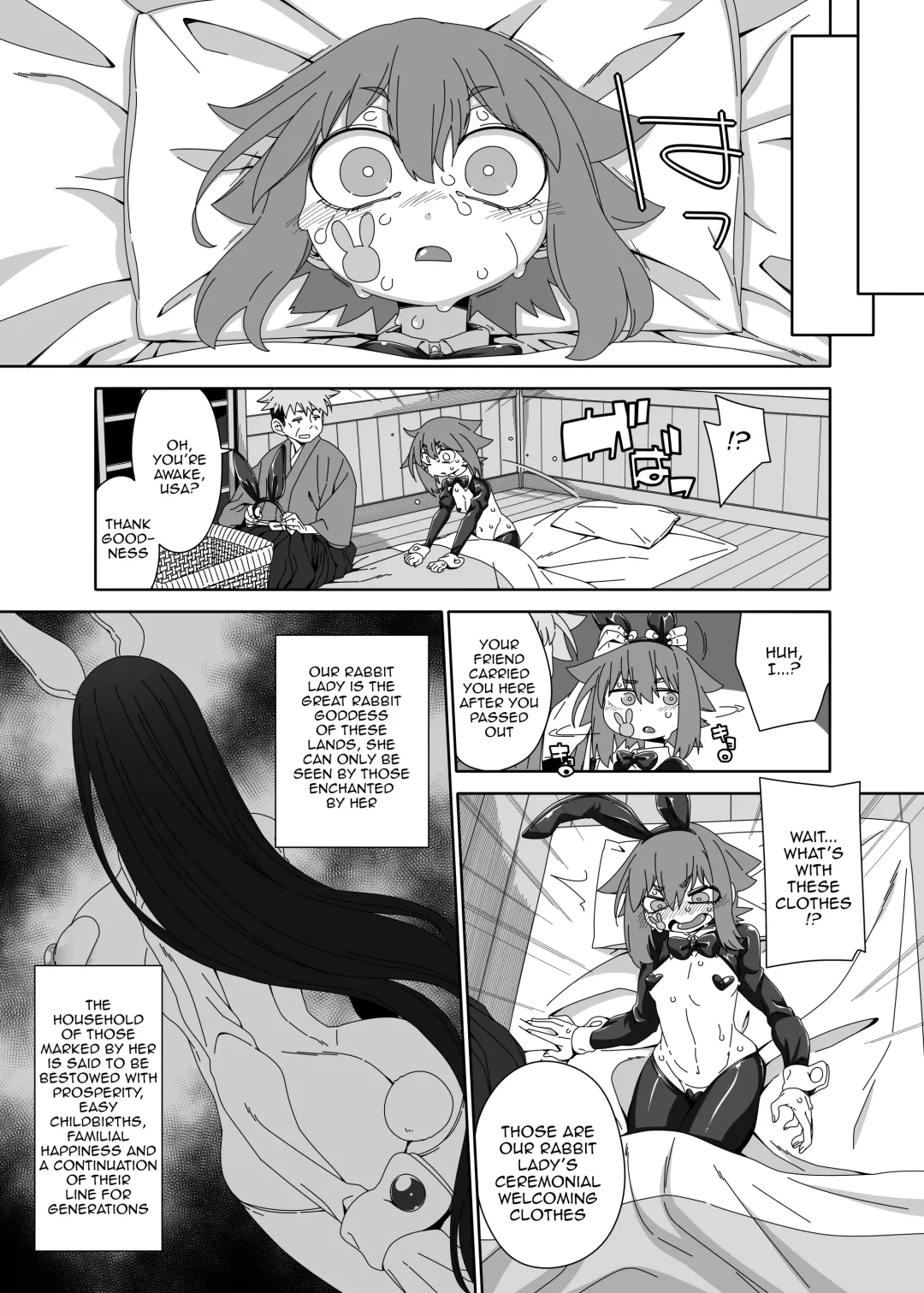 [Hanya] Ousagi-sama | Our Rabbit Lady Fhentai - Page 12