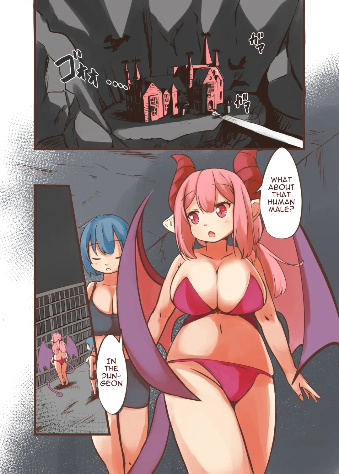 [Wolf Ameno] Succubus-sama Wakarase Ganmen Kijou Sakusei | Succubus-sama Teaches with Facesitting and Squeezing Semen Fhentai - Page 2