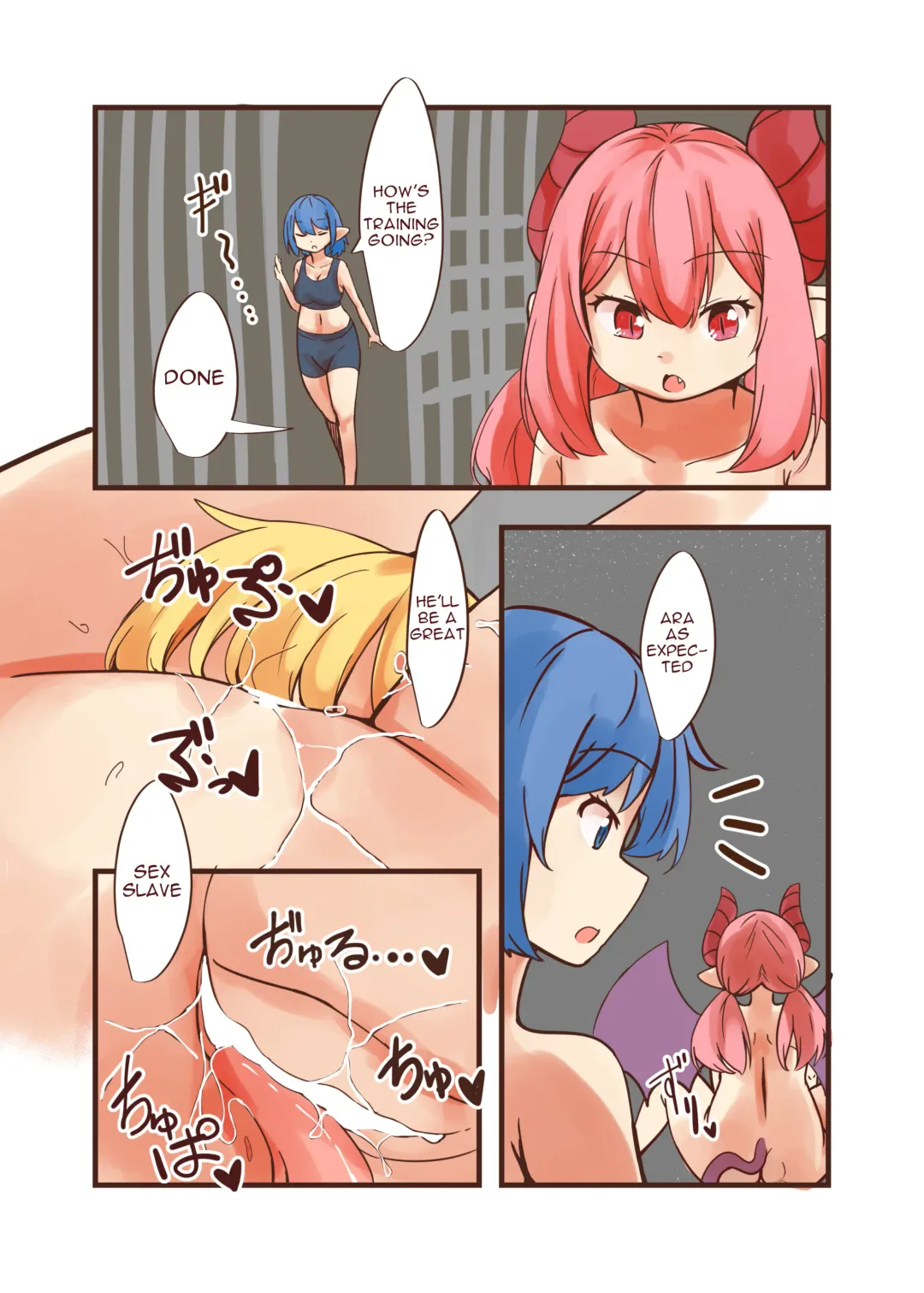 [Wolf Ameno] Succubus-sama Wakarase Ganmen Kijou Sakusei | Succubus-sama Teaches with Facesitting and Squeezing Semen Fhentai - Page 34