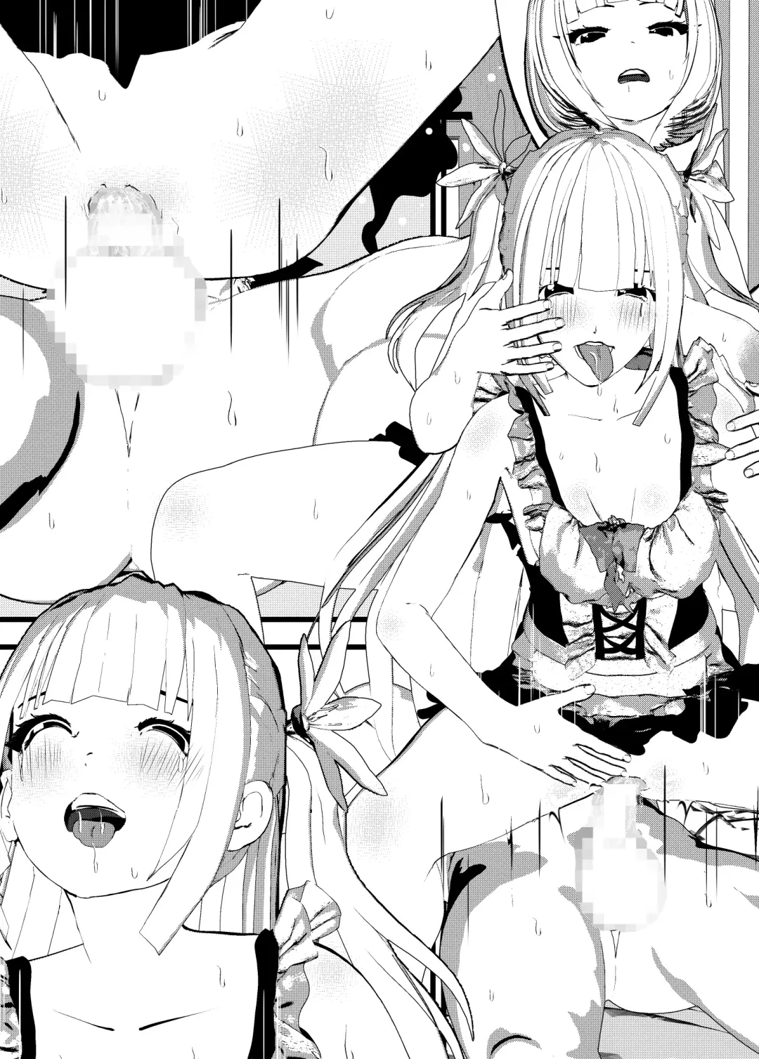 [Settuman] Bonyuu Mama Maid wo Futari mo Yatocchatte Musume-chan Maid Yori Muchuu de Bonyuu SEX! Fhentai - Page 42