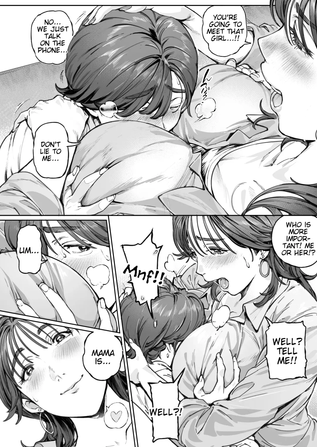 [Oltlo] Dekiai Kansatsu Nikki | Mother's Love Observational Journal Fhentai - Page 37