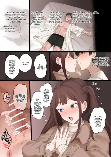 [Terasu Mc] Boku no Netorase Seiheki ni Tsukiatte kureru Kanojo | A Girlfriend Who Plays Along with My Cuckold Fetish + Prequel + CG Fhentai.net - Page 44