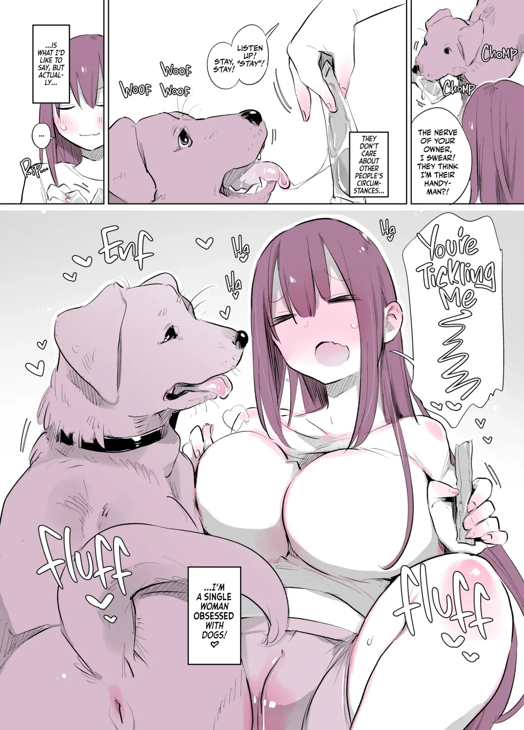 [Haison] Kyou kara Inu to Dousei Shimasu! | My Rufferan Roomie! Fhentai - Page 3