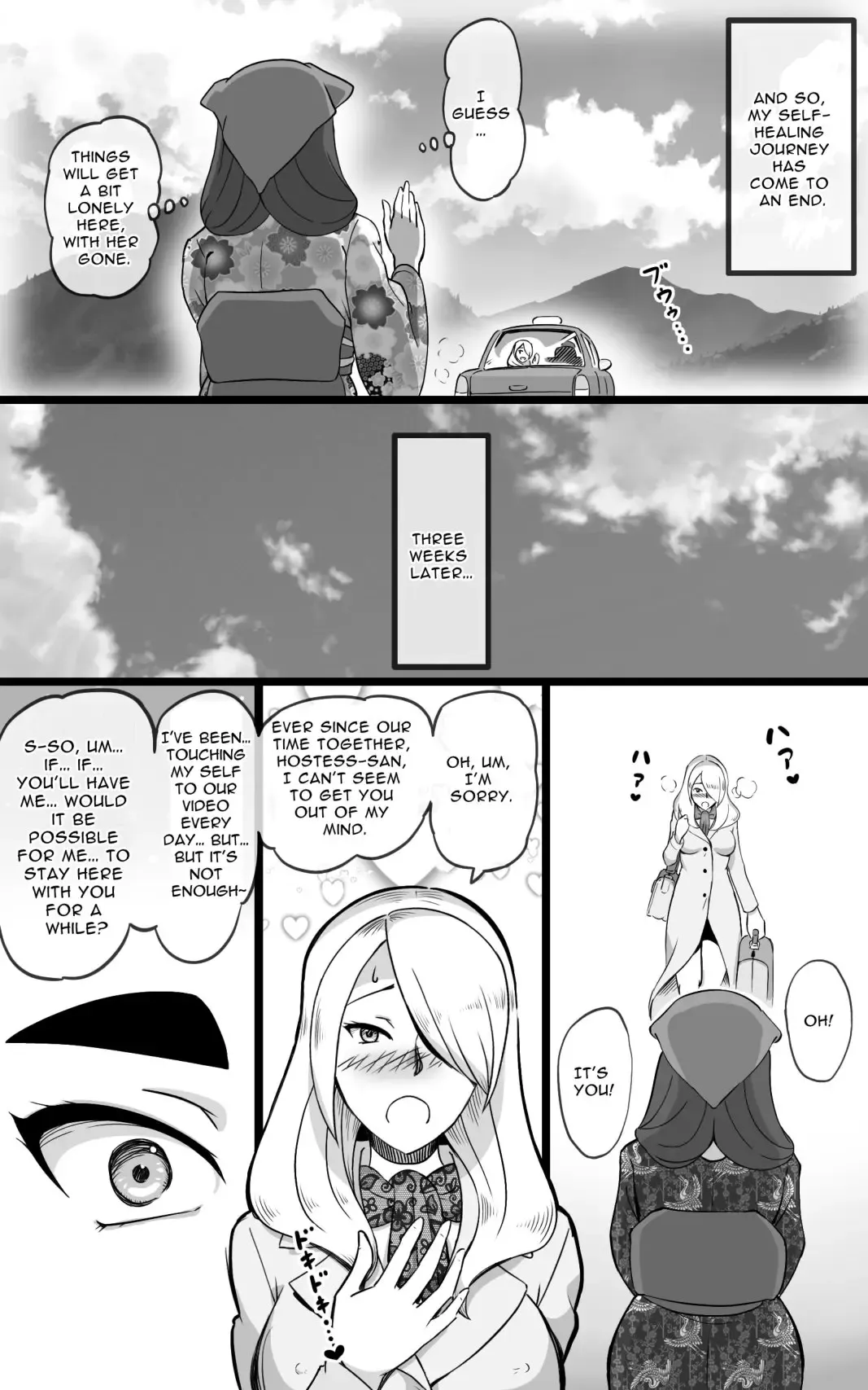 [Mizuiro Megane] Hitou Futanari Onsen Himitsu no Shoushin Ryokou | Hidden Futanari Hot-springs Retreat ~what becomes of the broken hearted~ Fhentai - Page 31