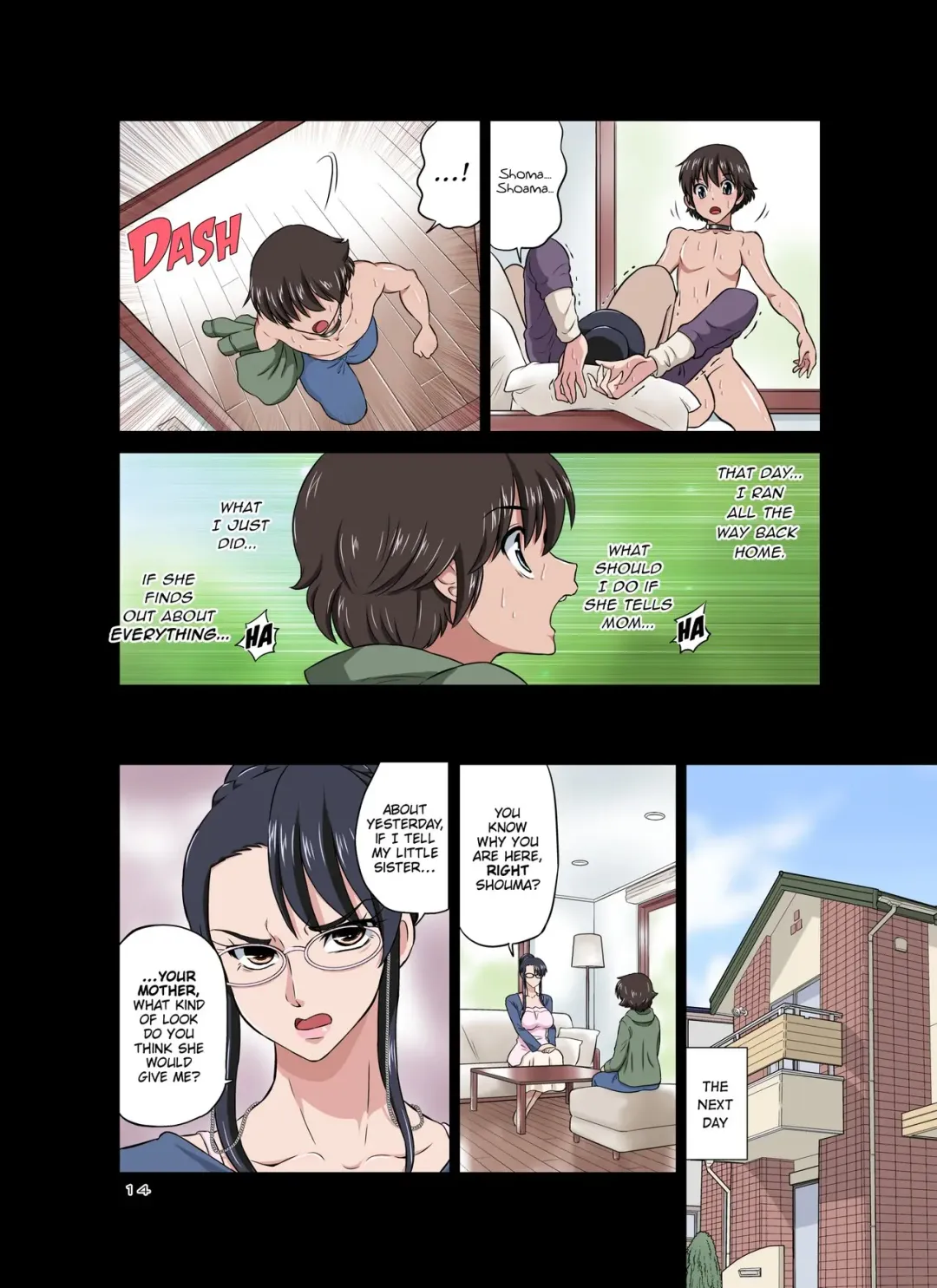 [Dozamura] The Annoying Aunt and Her Sadistic Nephew Fhentai - Page 13