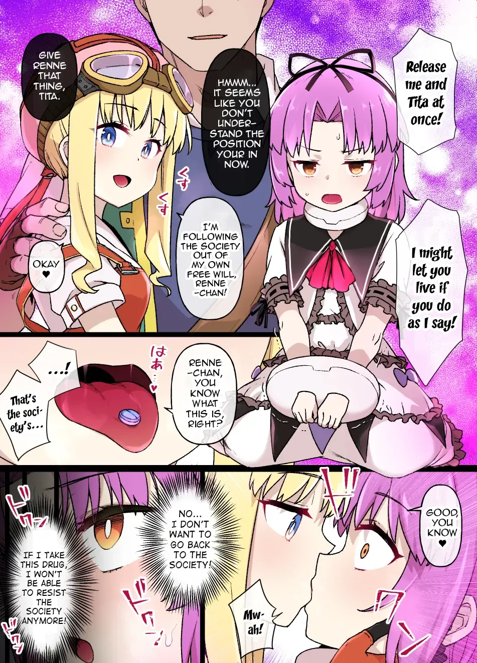 [Kusayarou] Trails in the Sky SC Renne & Tita Brainwashing Enslavement Manga Fhentai.net - Page 1