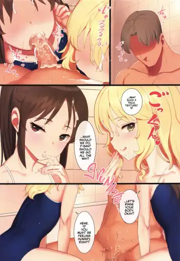 [Pettanp] Tsukarehatete Kaettara Arisu to Momoka ga Seiteki ni Iyashimakutte kuremashita. | Lovely R&R with Arisu and Momoka, Gone Sexual! Fhentai - Page 12