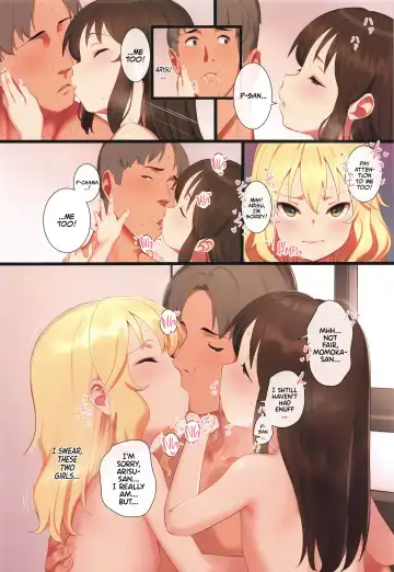[Pettanp] Tsukarehatete Kaettara Arisu to Momoka ga Seiteki ni Iyashimakutte kuremashita. | Lovely R&R with Arisu and Momoka, Gone Sexual! Fhentai - Page 27
