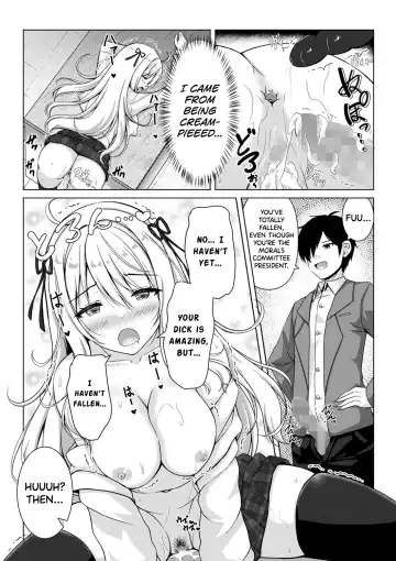 [Aka Shio] Fuuki Iin Ojou-sama, Sei ni Mezameru Fhentai - Page 15