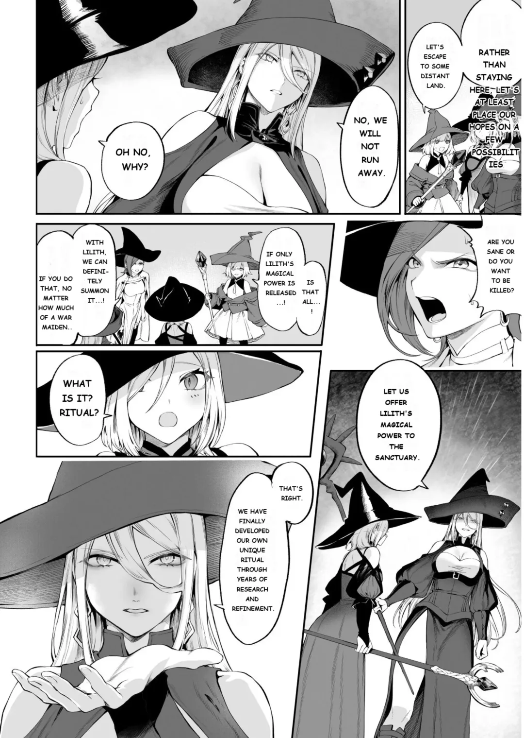 [Mashu] Ikusa Otome to Ikusa Goto! ~Onna Mahoutsukai Hen~ Fhentai.net - Page 53