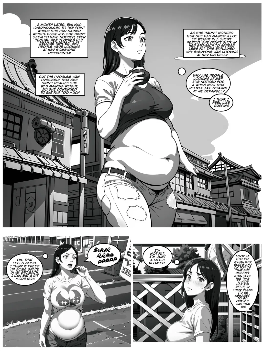 DeviantArt - Eva weight gain comic - Fhentai - Page 3
