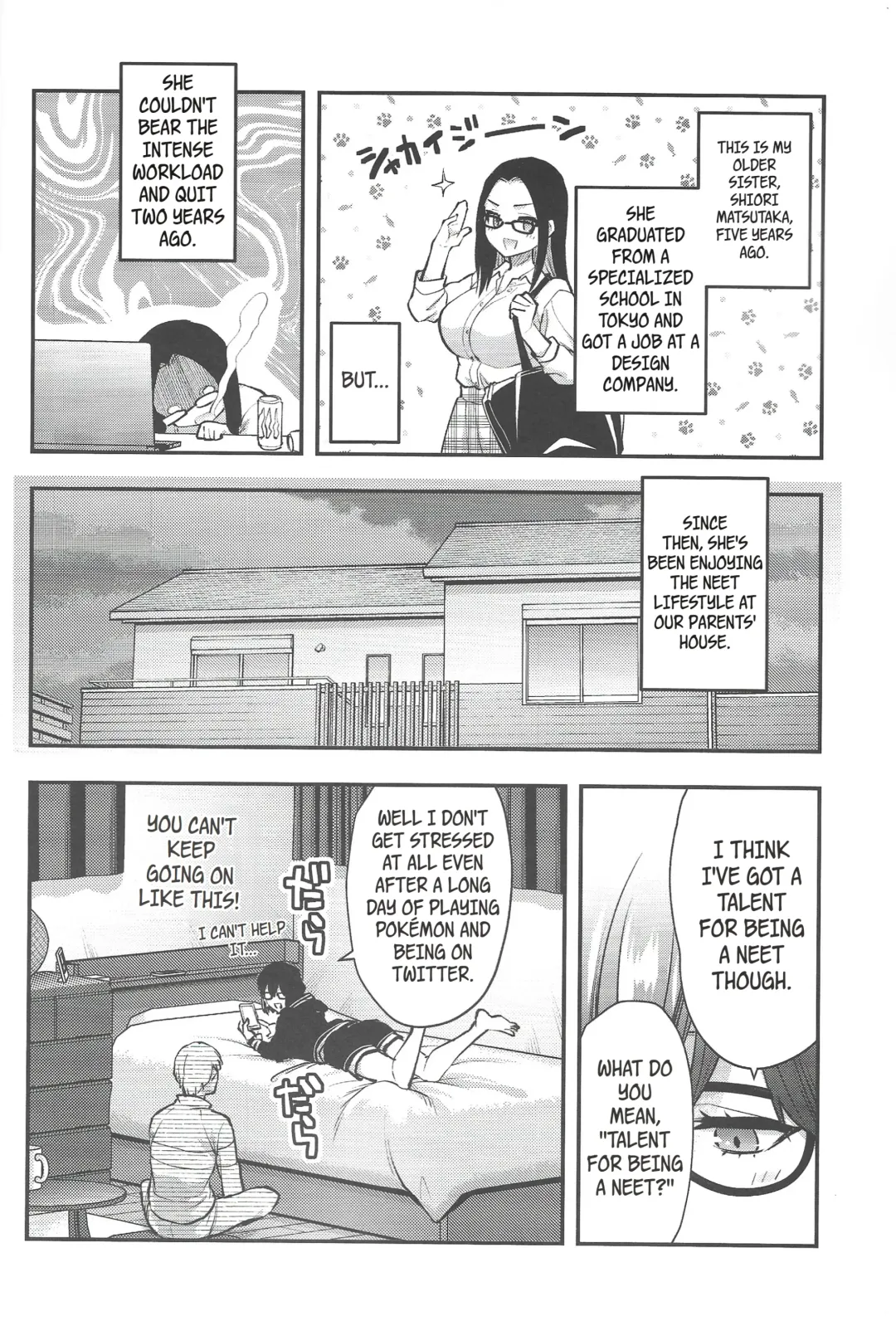 [Yuzuki N Dash] Mojo Ane | My NEET Older Sister Fhentai - Page 5