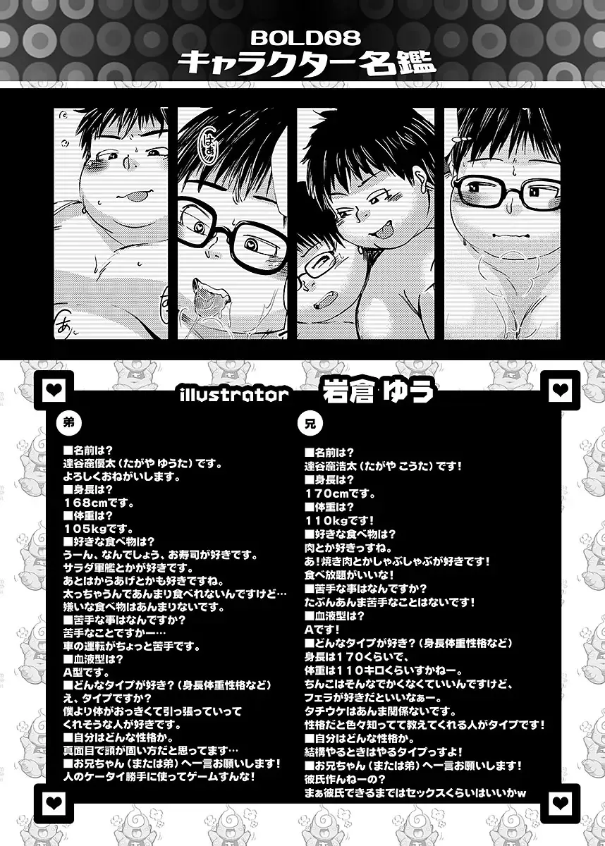 BOLD 08 Debu Kyoudai no Ecchi na Kankei Fhentai - Page 147