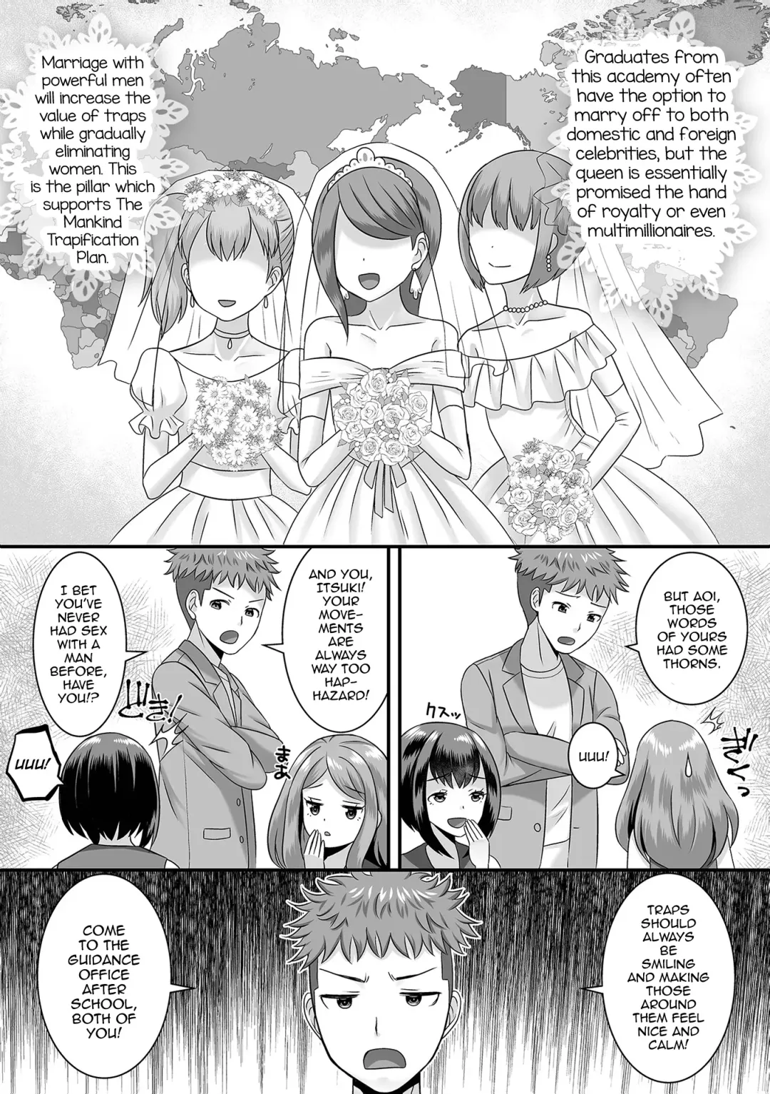 [Palco Nagashima] Jinrui Otokonoko Ka Keikaku! | The Mankind Trapification Plan! Fhentai - Page 23