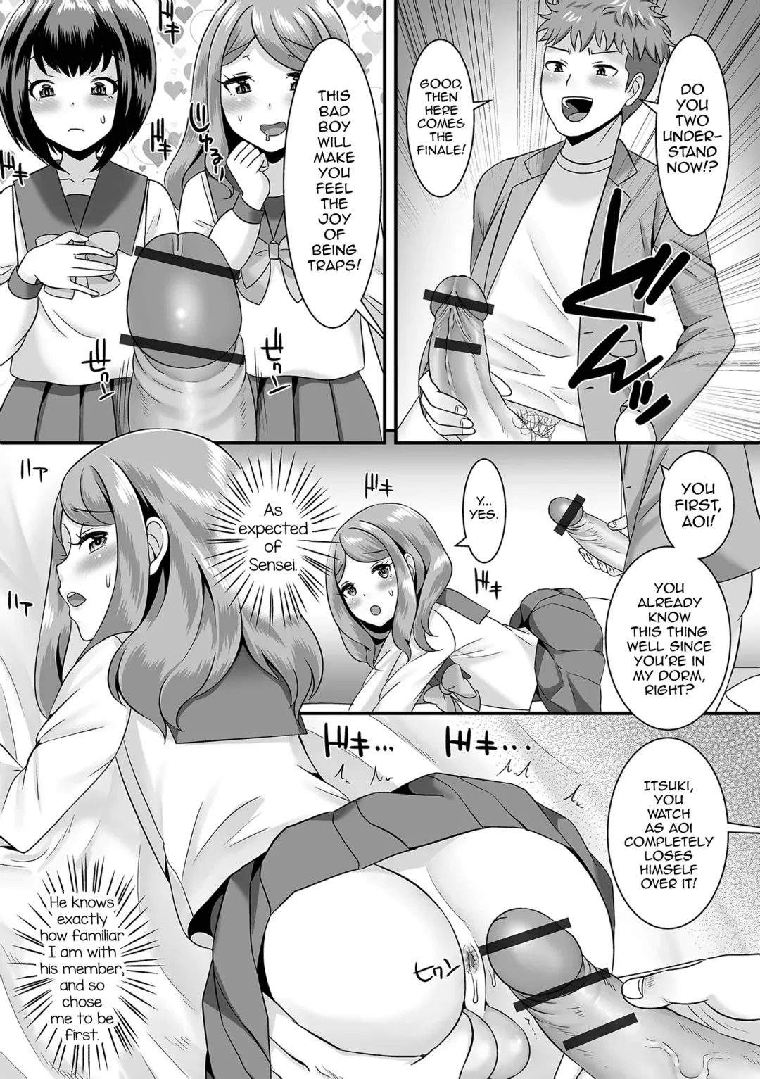 [Palco Nagashima] Jinrui Otokonoko Ka Keikaku! | The Mankind Trapification Plan! Fhentai - Page 33