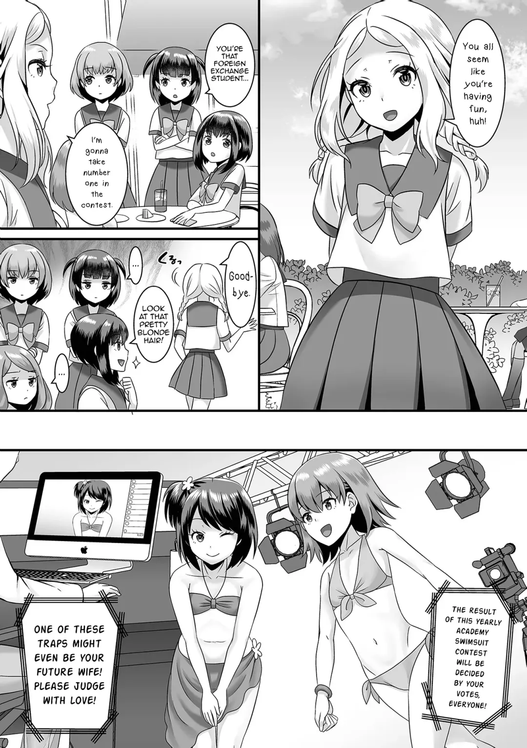 [Palco Nagashima] Jinrui Otokonoko Ka Keikaku! | The Mankind Trapification Plan! Fhentai - Page 43