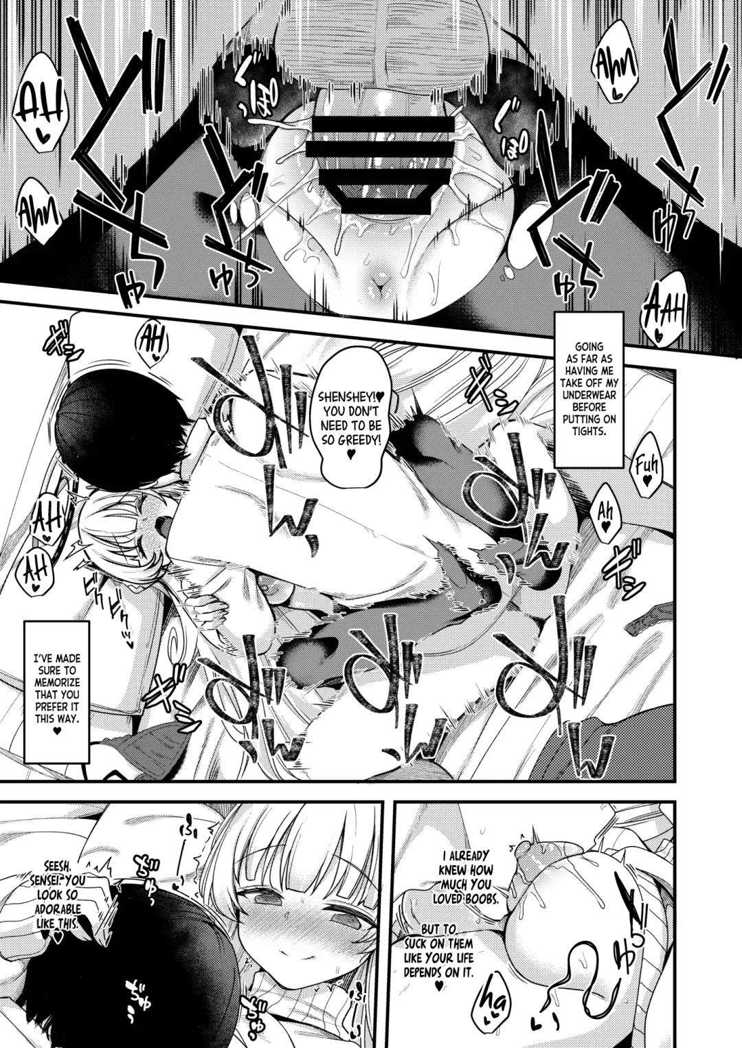 [Gokubuto Mayuge] Sensei Iippai Ojikan Itadaichaimasu ne | Sensei, may I take a lot of your time? Fhentai - Page 10