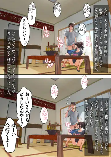 [Ama Natsuna] Imouto to Futari de Inaka no Sofu no Ie ni Tomari ni Kita Fhentai - Page 3