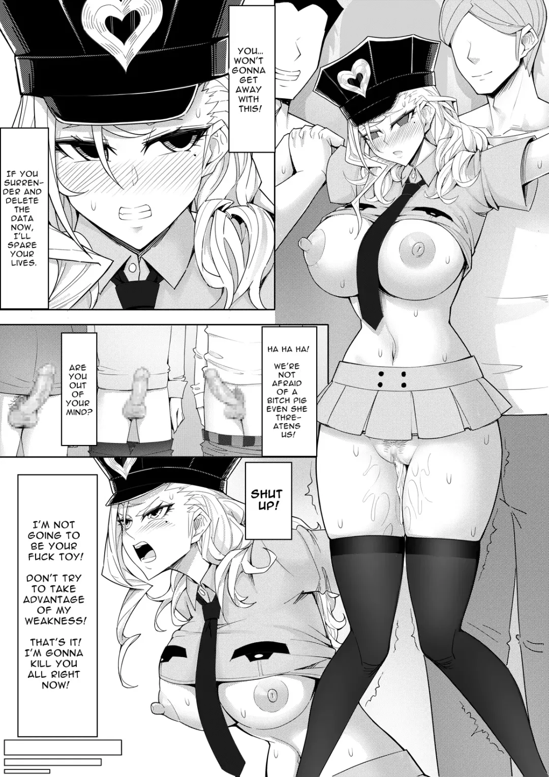 Fukei x Kyouhaku x Nakadashi |  Female Police Officer x Blackmail x Creampie Fhentai - Page 15
