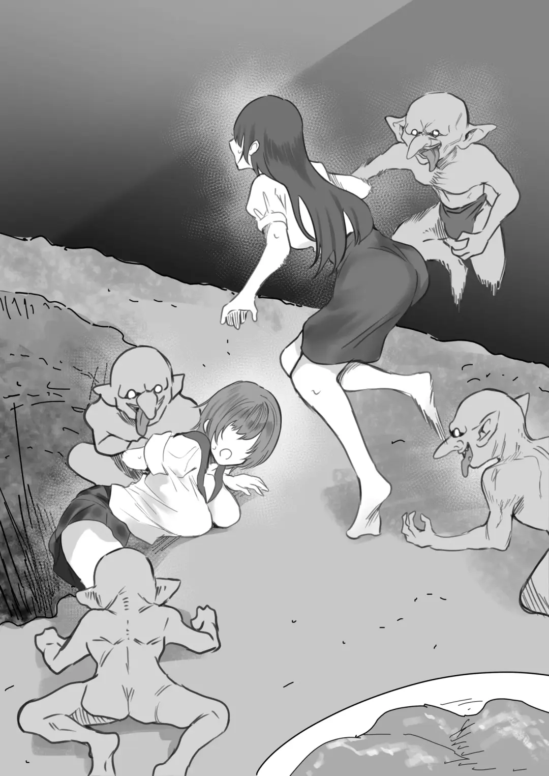 [Ruutyan] Goblin no Suana ni Mesu o Irete Kansatsu Shita Kekka ga Yaba Sugita Fhentai - Page 19