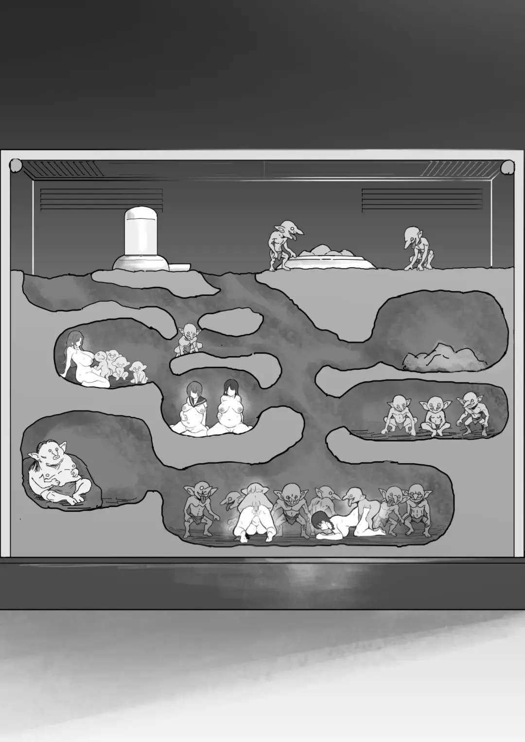 [Ruutyan] Goblin no Suana ni Mesu o Irete Kansatsu Shita Kekka ga Yaba Sugita Fhentai - Page 21