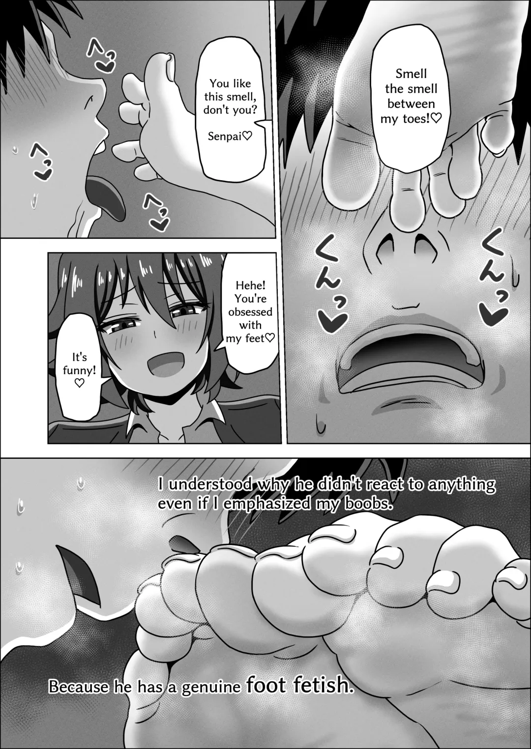 [Nush] Kouhai no Ashi de Gachi Boki Shite Hazukashikunainsu ka? Wara | Aren't You Ashamed of Getting a Boner from Your Junior's Feet? LOL Fhentai - Page 8