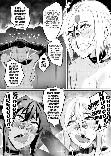 [Hatoba Akane] Touma Senki Cecilia IF ~Toraware no Senotome Dappun no Utage to Koedame Kuro~ | Demon Slaying Battle Princess Cecilia Extra Chapter ~Battle Princesses in Captivity: Defecation Banquet and Excrement Bath~ Fhentai - Page 6