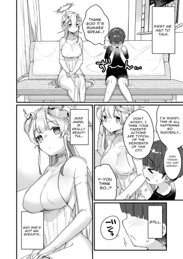 [Kanroame] Onaho Ochishita Kikai Tenshi-sama to Boku no Natsuyasumi | My Summer Vacation with a Fallen Faphole Mech Angel Fhentai - Page 11