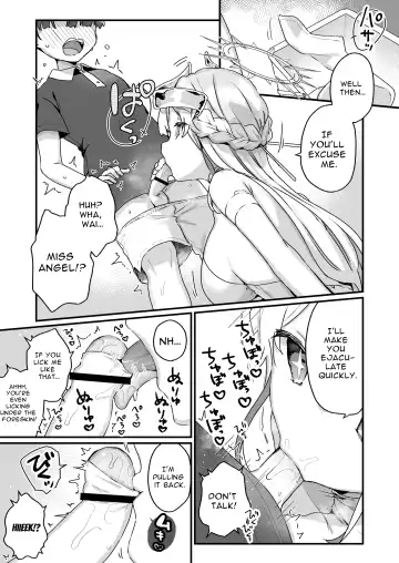 [Kanroame] Onaho Ochishita Kikai Tenshi-sama to Boku no Natsuyasumi | My Summer Vacation with a Fallen Faphole Mech Angel Fhentai - Page 24
