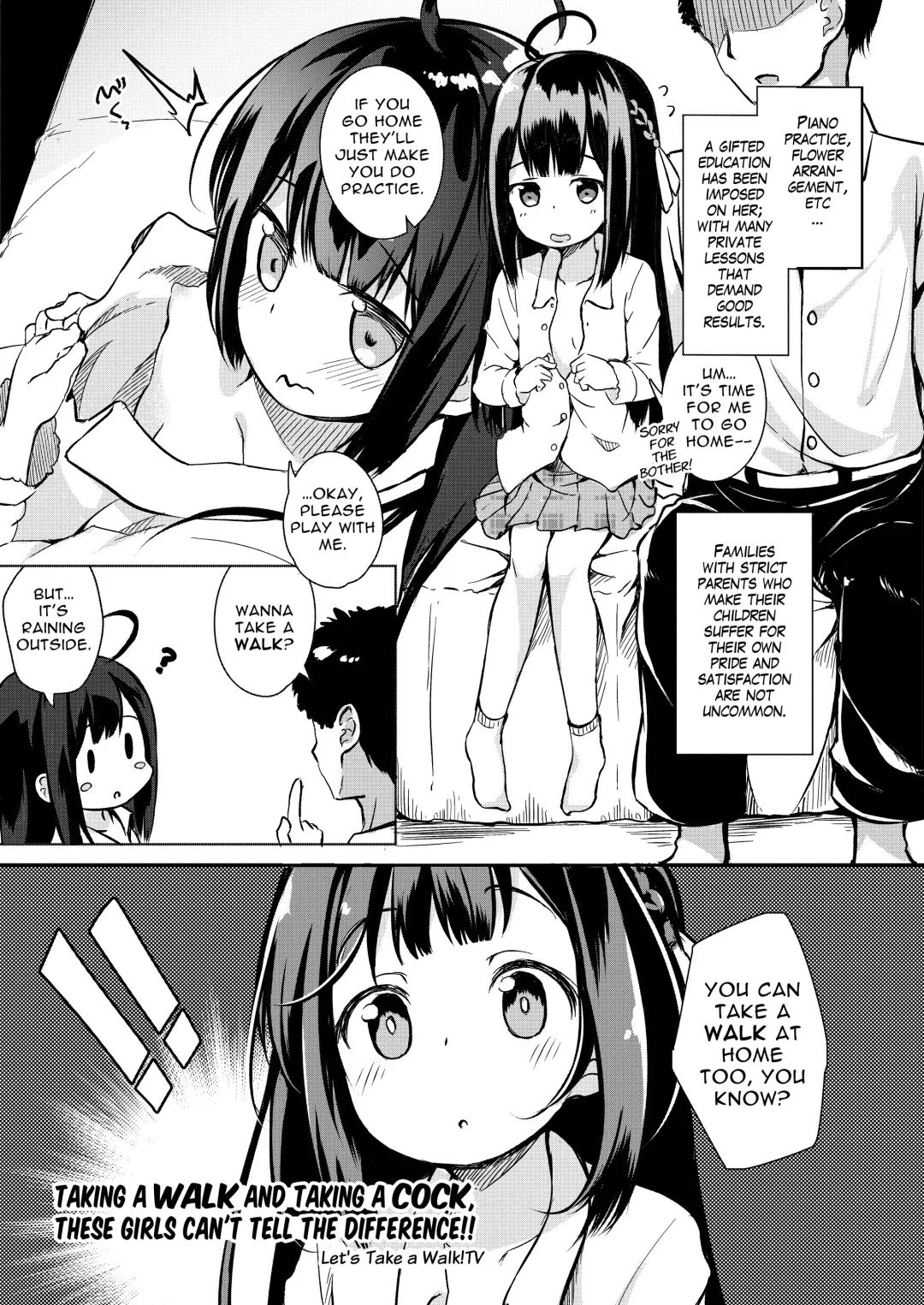 [Pirason] Osanpo Shiyou! Kanade Hen | Let's Take A Walk! ~Kanade Edition~ Fhentai - Page 4