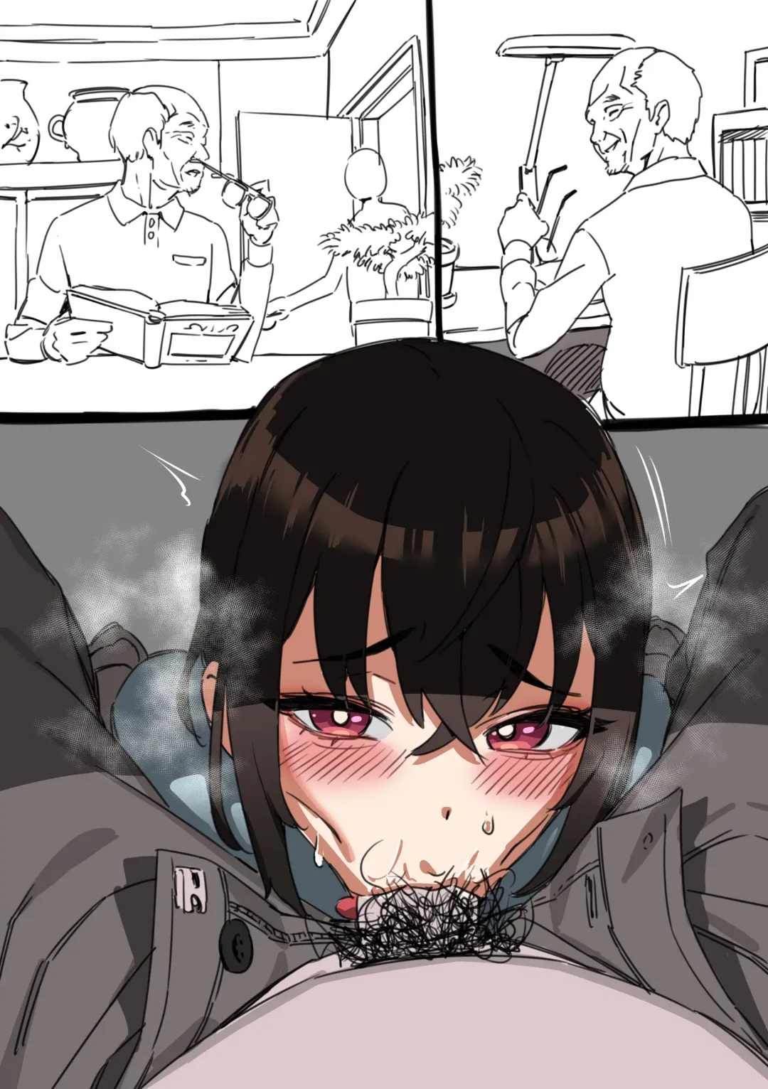 [Luxsumildo] LUXsumildo·公公与小叔子想让我受孕·金智姬小姐的受孕竞速赛！（LC整合汉化组） Fhentai - Page 8