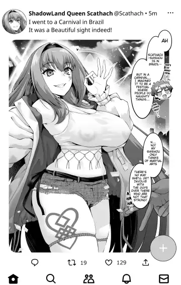 [Ankoman] Scathach Shishou Carnival o Mankitsu suru | Scathach Shishou Had Fun At A Carnival Fhentai - Page 2