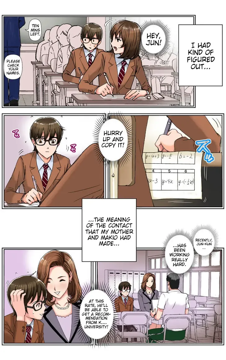 [Karukiya] My Mother Has Become My Classmate's Toy For 3 Days During The Exam Period - Chapter 2 Jun's Arc Fhentai - Page 23