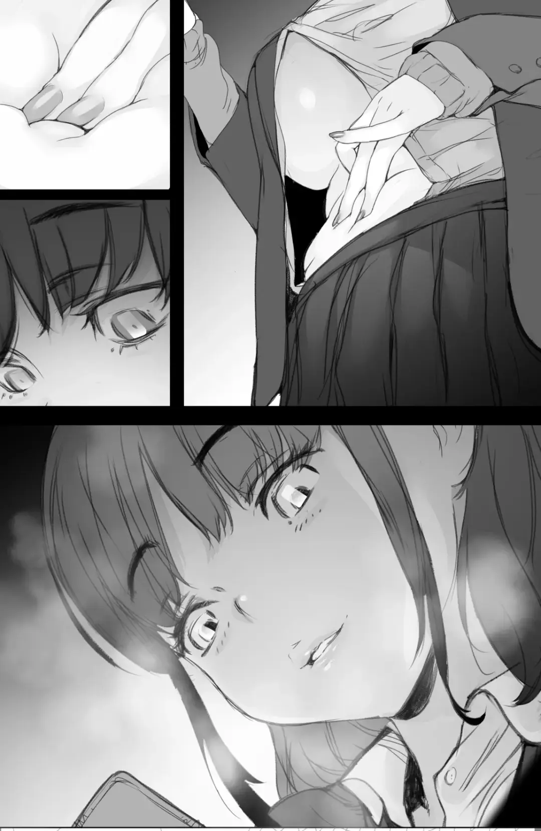 [Hazuki Ten] Tsuukin Densha de Oppai  o Mise ni Kuru Musume ga Ite Komattemasu 2 Fhentai - Page 45