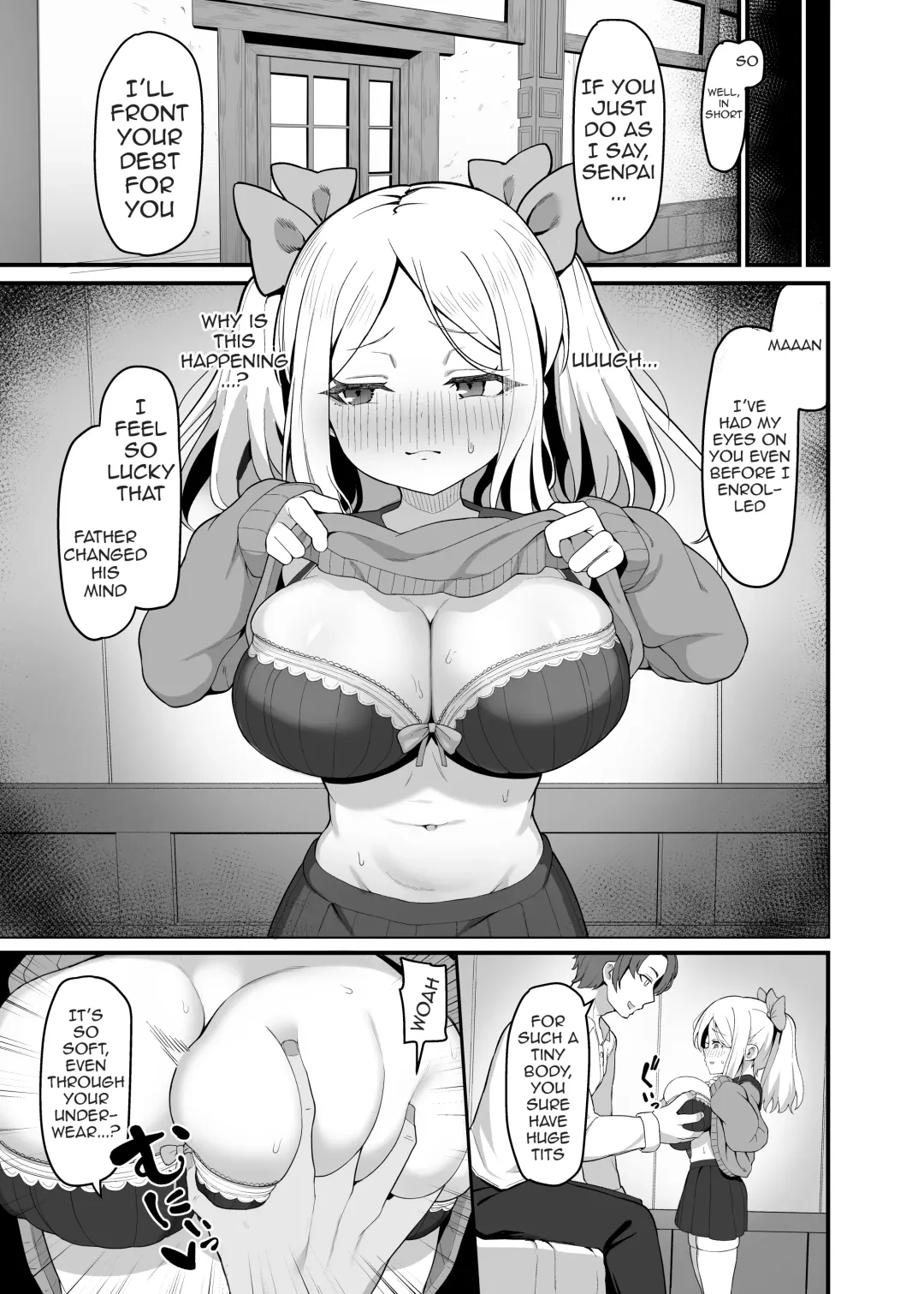 [Templus] Chicchakute Dekai Senpai. | My Tiny and Huge Senpai Fhentai - Page 4