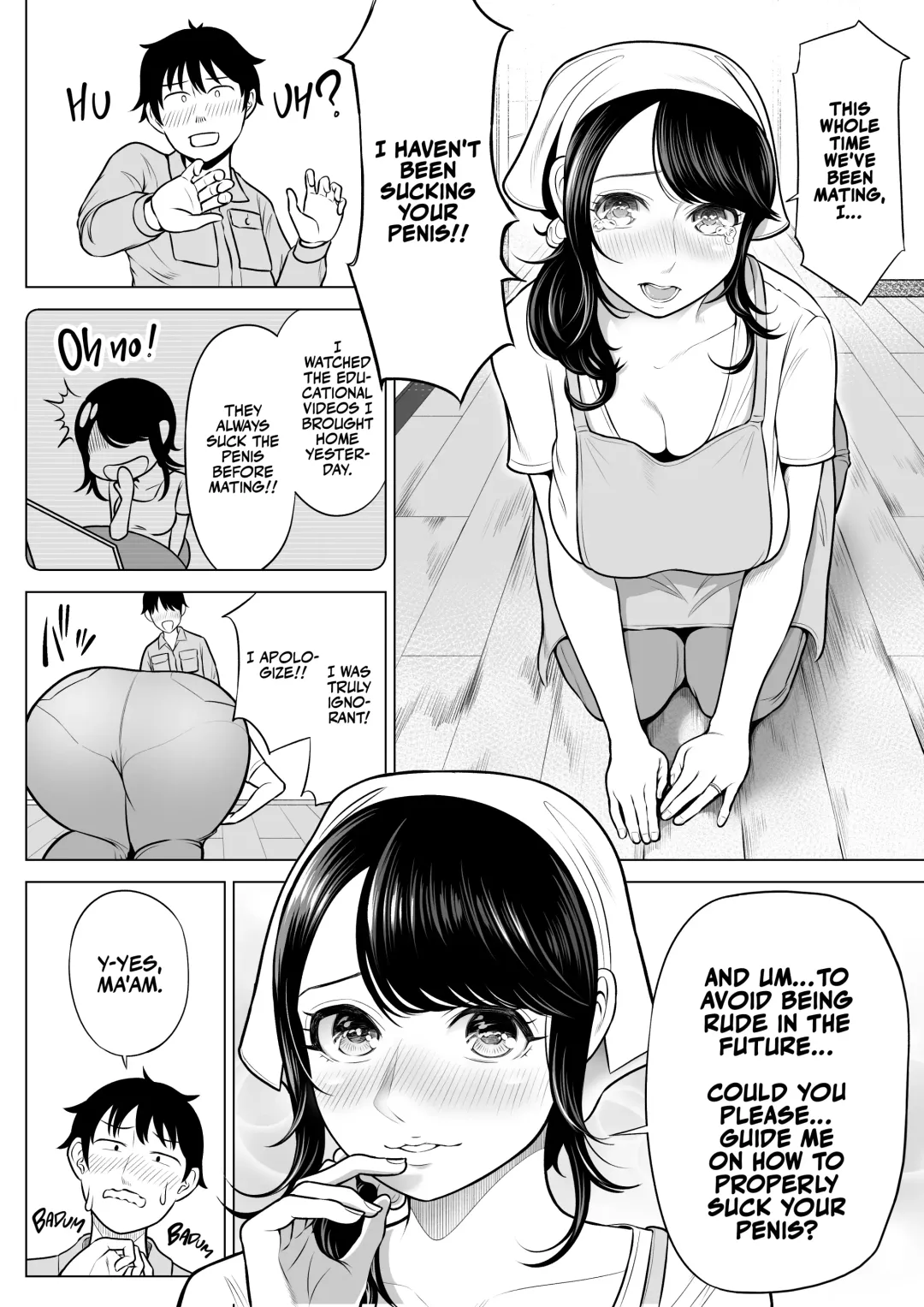 Ore ga Dairi Tanetsuke Suru Koto ni Natta Hitozuma Tachibana Shizuka-san wa Nannimo Shiranai! | Shizuka Tachibana, the Housewife Who Collects My Sperm Donations, Doesn't Know a Damn Thing!! Fhentai - Page 42