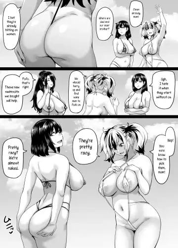 [Kazuhiro] Kazoku Ryokou wa Yarimoku Beach de Sex Zanmai 3 ~Okaa-san Hen~ | A Sex-Filled Family Trip to a Hookup Beach 3 ~Mom Edition~ Fhentai - Page 3