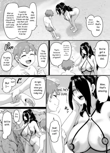 [Kazuhiro] Kazoku Ryokou wa Yarimoku Beach de Sex Zanmai 3 ~Okaa-san Hen~ | A Sex-Filled Family Trip to a Hookup Beach 3 ~Mom Edition~ Fhentai - Page 9