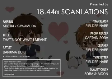 That's not What I Meant! Fhentai - Page 19