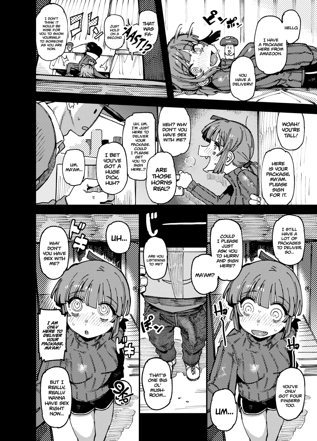 [Karasu Chan] Ie ga Shike Sugite Haete Kita Genkaku Yuuhatsu Suru Kinoko o Goshoku Shite Hatsujou Shita Ato no Are ya Kore Fhentai.net - Page 10