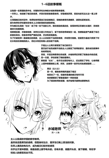 [Hatoya Mameshichi] Akogare no Josei (Sensei) wa Chikan Densha de Choukyouzumi Deshita 6.5 Fhentai.net - Page 3